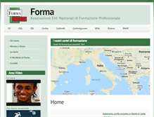 Tablet Screenshot of formafp.it